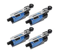 ECSiNG Lot de 4 interrupteurs de fin de course ME-8108 à levier à rouleau réglable NC-NO pour machines-outils de levage équipement électrique AC 250 V 2 A ou DC 220 V 0,25 A
