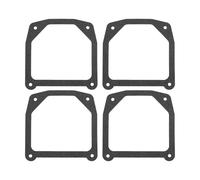 ECSiNG Lot de 4 joints de couvercle de soupape de moteur de tondeuse à gazon en acier estampé compatible avec les moteurs Kohler 7000 avec couvercles de valve en acier estampé