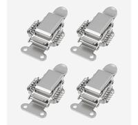 ECSiNG Lot de 4 Loquets à Ressort de Compression 94 X 47 Mm en Acier Inoxydable 201