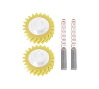 ECSiNG Lot de 4 mélangeurs W10112253 avec balais de charbon W10380496 compatibles avec Whirlpool Compatible avec les mélangeurs KitchenAid