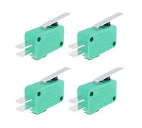 ECSiNG Lot de 4 micro-interrupteurs de fin de course KW3-OZ 16 A 125/250 VAC compatibles avec les imprimantes d'outils électriques