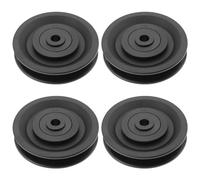 ECSiNG Lot de 4 poulies à roulement de roue de 90 mm pour équipement de fitness, machine à câble, pièce de rechange résistante à l'usure et équipement de gym à domicile