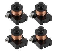 ECSiNG Lot de 4 Relais de Démarrage pour Compresseurs de Réfrigérateur 1/3 HP Compatibles avec Les Réfrigérateurs Domestiques Et