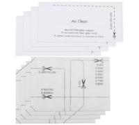 ECSiNG Lot de 4 tapis filtrants et tapis filtrants pour aspirateur Miele C Series C1 C2 C3 et S4000 S5000 S8000 Series