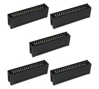 ECSiNG Lot de 5 connecteurs IDC à 34 broches - Pas de 2,54 mm - Connecteur IDC femelle - 2 connecteurs IDC à 17 broches pour câbles plats à espacement de 1,27 mm