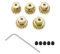 ECSiNG Lot de 5 pignons 32DP 3,175 mm 16T 17T 18T 19T 20T pour Voiture télécommandée 1/10 3650 540 550 pièces de Rechange