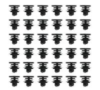 ECSiNG Lot de 50 clips de fixation en plastique pour panneau de porte intérieur de voiture 3B0868243 compatibles avec VW Golf/MK4/Bora