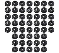 ECSiNG Lot de 50 Clips de Protection pour intérieur de Roue - 4F0825429A - en Plastique - Compatible avec Audi A1 A4 A5 A6 A7 Q5 - Noir