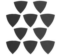 ECSiNG Lot de 50 Feuilles de Papier Abrasif Triangulaire 90 X 90 Mm Compatible avec FEIN Multimaster K60 K80 K100 K120 K240