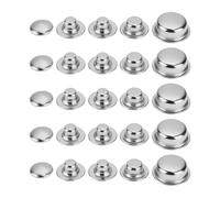 ECSiNG Lot de 50 rondelles avec capuchon de 4 mm à 10 mm pour clips de retenue d'arbre - Rondelles de verrouillage à vitesse rapide - Bague de retenue externe
