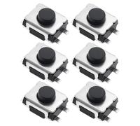 ECSiNG Lot de 6 boutons tactiles SWC12 compatibles avec Peugeot 207cc 607 807 1007 3008 5008