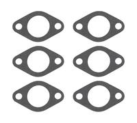 ECSiNG Lot de 6 joints de carburateur 2 temps pour chariot de golf 14031-G1 2,5 cm compatible avec les modèles EZGO 2 temps 1976-1993