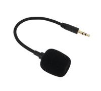 ECSiNG Microphone à Condensateur Omnidirectionnel TRS 3,5 Mm Longueur 17 Cm Compatible avec DJI émetteurs de Micro sans Fil