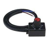 ECSiNG Mini Contrôleur de Variateur à Bouton DC 0-10V Interrupteur Rotatif ON/Off Gradation PWM pour Pilotes LED à Intensité Variable Éclairage de Piste Lumière de Lavage Mural Lumière de Plante