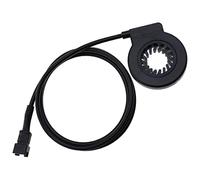 ECSiNG Pédale de vélo électrique KT-V12L avec 12 aimants - Capteur d'assistance d'entrée - Système de pédale Pas étanche - Prise de Cadence - Capteur de Vitesse - Accessoires - Noir ABS