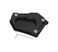 ECSiNG Plaque d'extension de Béquille Latérale de Moto CNC avec Poignée Hexagonale en Alliage d'aluminium Compatible avec BMW R1250GS Rallye HP/Adventure 2018-2019 Noir