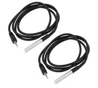 ECSiNG Sonoff Lot de 2 capteurs de température DS18-B20 de -10 °C à 85 °C avec connecteur de 2,5 mm 1 m Compatible avec Sonoff TH10/16