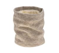 ECSiNG Tour de cou thermique en tricot double couche épaisse coupe-vent pour homme et femme course à pied, cyclisme, ski, moto, sports de plein air, beige