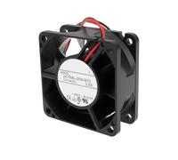 ECSiNG Ventilateur de refroidissement 2 fils 2410ML-05W-B70 24 VDC 0,25 A pour châssis d'équipement de communication rack serveur, 60 x 60 x 25 mm