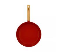 Poele / sauteuse Ogo POELE ECTOR 20 CM EN ALUMINIUM REVETEMENT CERAMIQUE PAPRIKA AVEC MANCHE EN BOIS