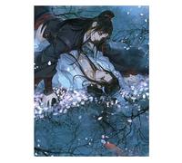 ECUCU 5D Diamant Peinture Kits, Personnage de dessin animé Mo Dao Zu Shi,F, DIY Diamond Painting Kits Point De Croix Broderie Diamond Paint by Numbers Kits Salon Chambre Décoration