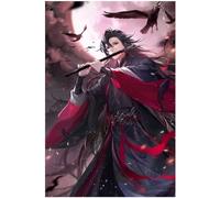 ECUCU 5D Diamond Painting, Impression de personnages Mo Dao Zu Shi, L, Diamant Painting Diamant Broderie Diamant Kit Complet, Peinture Diamant Diamond Painting Kit Complet