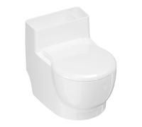 Écuelle À Eau pour Chats,Station De Nourrissage en Forme De Toilette | Distributeur d'eau pour Chats - pour Intérieur Extérieur Chiots Chatons Races Petite À Grande Accessoires Animaux