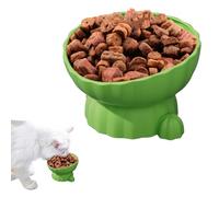 Écuelle À Nourriture pour Chat Surélevée | Mangeoire Large Anti-Renversement À Alimentation Lente - Bol Mange-Lent au Design Cactus et,Eau Repas Friandise Intérieur Tailles Petit Moyen Grand