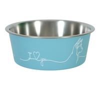 Ecuelle antidérapante pour chiens Zolux Love dog Bleu 750 ml
