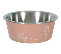 Ecuelle antidérapante pour chiens Zolux Love dog Rose 1700 ml