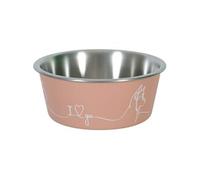 Ecuelle antidérapante rose pour chiens Love dog 1700 ml