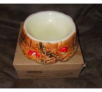 Ecuelle Chat Ceramique Decor Foret , Marque Zolux