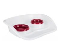 Trixie Set Écuelle Plastique 46 × 11 × 30 cm pour Chien - Coloris aléatoire
