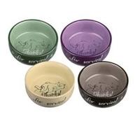 Generique Écuelle chat Thanks For Service Céramique 0,3 L Ø 11 cm