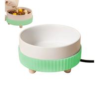 Écuelle d'eau Chaude pour Animaux - Chauffage thermostatique pour gamelle d'eau,Bol à Boisson en céramique pour Chat, Faible consommation | pour Chatons, Chats, Chiens et Chiots