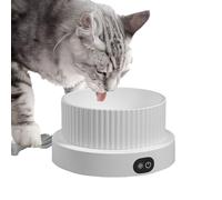 Écuelle d'eau Chauffante pour Chiens | 3 Niveaux de Température pour Animaux | Mangeoire Intelligente Tempérée pour Chiots - pour Balcon Appartement Intérieur Extérieur Hiver Maison Voyage