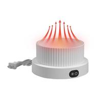 Écuelle d'eau Chauffante pour Chiens - 3 Niveaux de Température pour Animaux - Récipient Isotherme pour Chiots,Utilisation Intérieur/Extérieur Maison Voyage Hiver Balcon