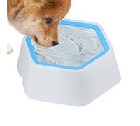 Écuelle d'eau pour chien Bol d'hydratation pour animal 800 ml avec plateau | Gamelle D'Eau Intérieure Pour Chiot intérieur salon maison vacances w nd escapade terrasse jardin