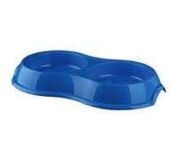 Ecuelle Double Chat, Version Légère, Plastique, 2 × 0,2 L/Ø 11 Cm - Mon Animalerie G