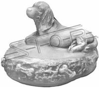 Ecuelle Ecuelles Chiens Chats Ecuelle Nourriture animale Abreuvoir Pierre Design Chien Chat 20 x 17cm