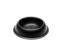 Ecuelle en Métal pour Chiens et Chats, MIRA KC 76, avec Caoutchouc Antidérapant Noir