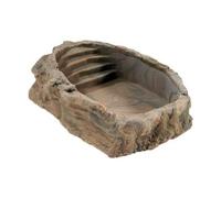Ecuelle - HOBBY - 150ml - Gris-Beige - Dimensions 15X4X11cm - Sécurisée pour animaux