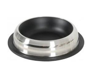 Ecuelle inox antiderapante merenda 225ml noire taille G