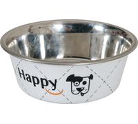 Ecuelle Inox Happy Blanche 14cm 0,4l