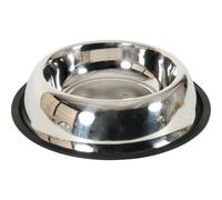 Ecuelle inox ronde antiderapant pour chien Zolux Argenté 200 ml
