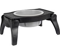 ÉCUELLE pour LA Nourriture ET l'eau LILO Noir/Gris L 1500ML