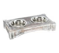 écuelles double de 200 ml, taille 30 cm x 5 × 16 cm, ø 10 cm