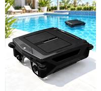 Écumeur De Piscine À Énergie Solaire, Robot Nettoyeur De Surface De Piscine | Panneau Solaire Auto-chargeant, Batterie 2500 MAh, Capteurs Radar, For Piscines