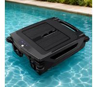 Écumeur de Piscine robotique à énergie Solaire | Évitement automatique des obstacles, deux modes de charge, nettoyage 24h/24 et 7j/7 for toutes les piscines