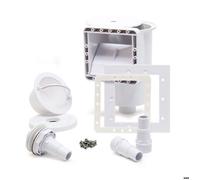 Écumeur Wiltec - Kit complet avec grand panier, élimine débris & feuilles en surface